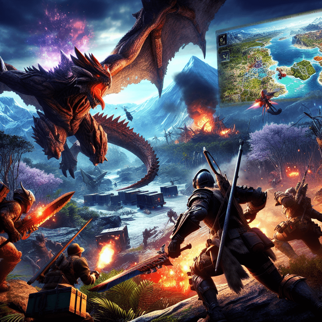 《魔物獵人 荒野》史詩級更新！跨平台連線引爆新時代