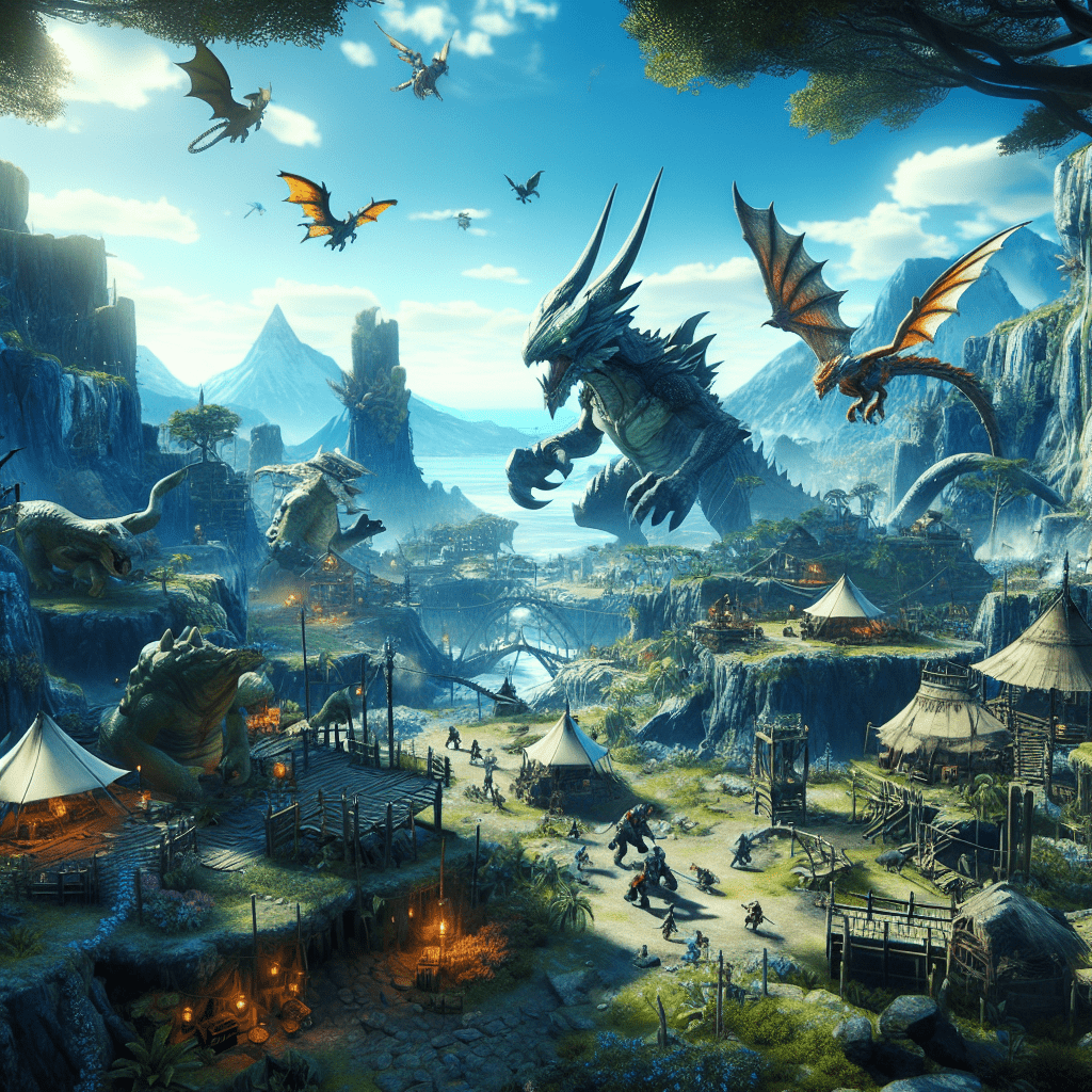 魔物獵人荒野全平台限時公測，跨平台連線大勢所趨！