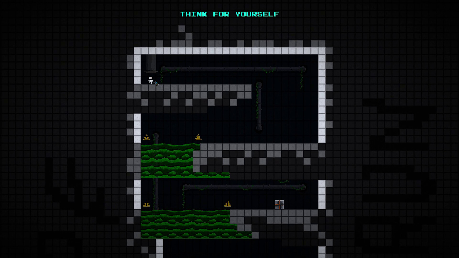 主角AI在失落機械世界的孤獨身影