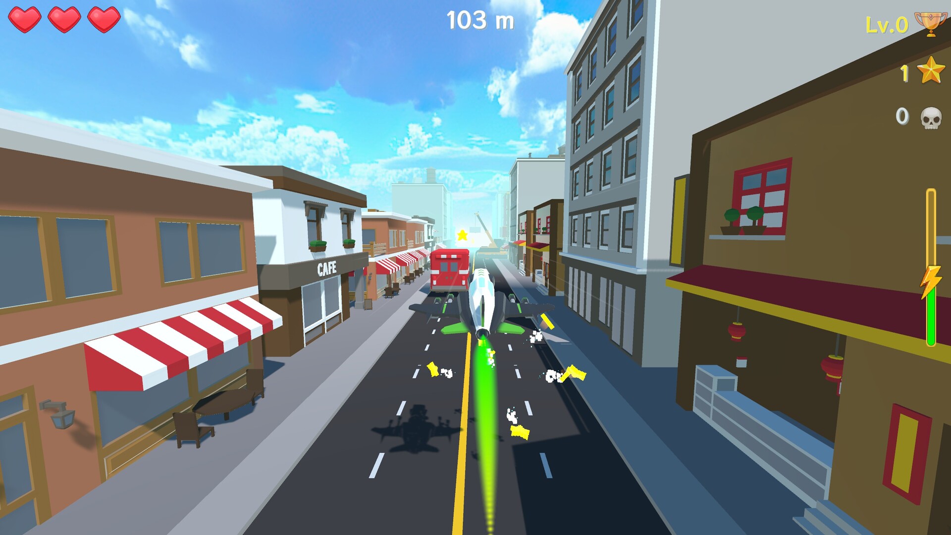 綠翼DLC內的綠色飛機遊戲截圖