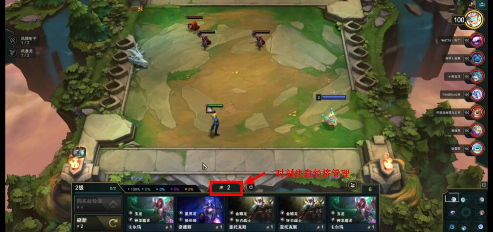 云顶之弈 经济运营