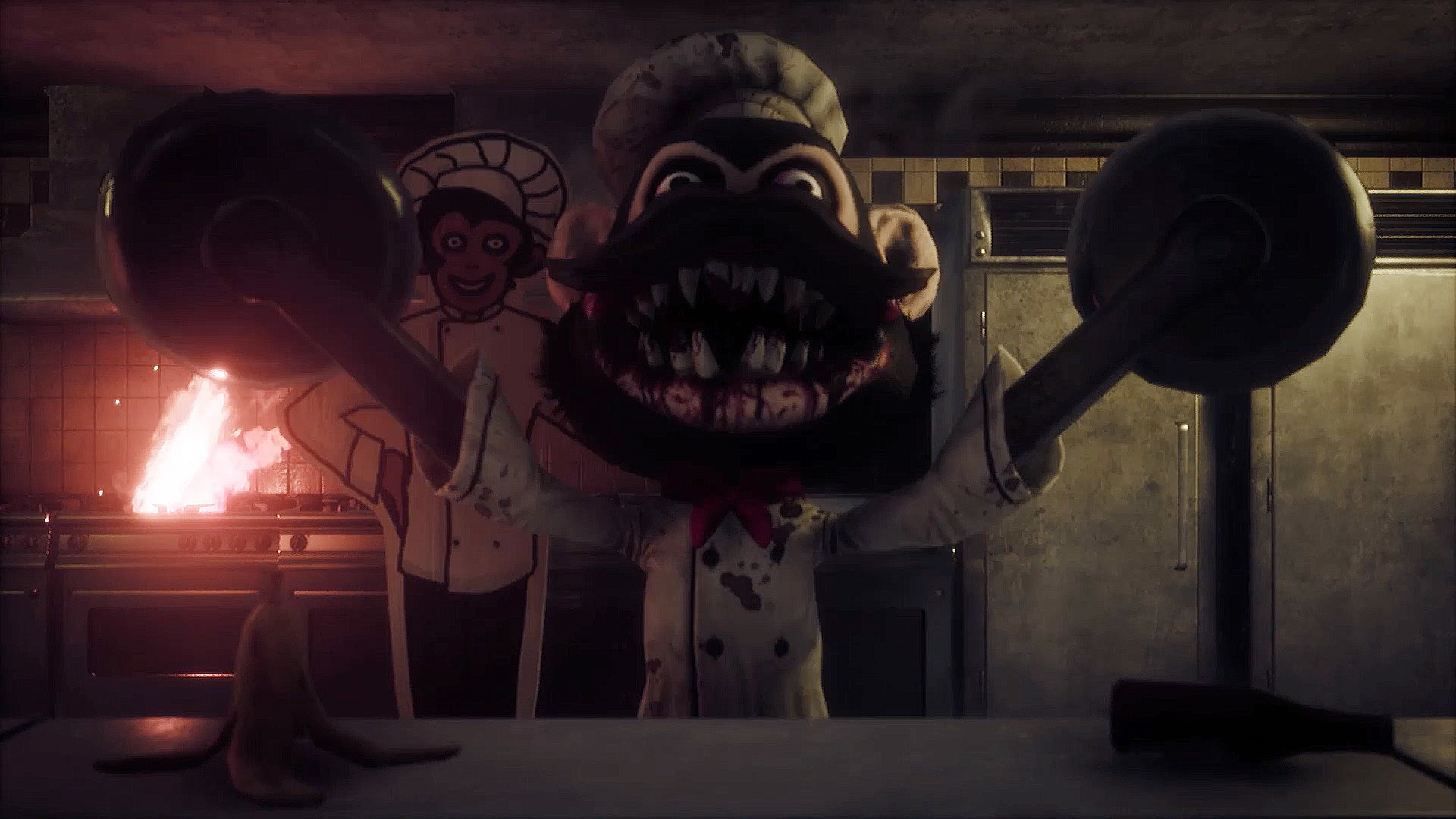 玩家逃離場景截圖