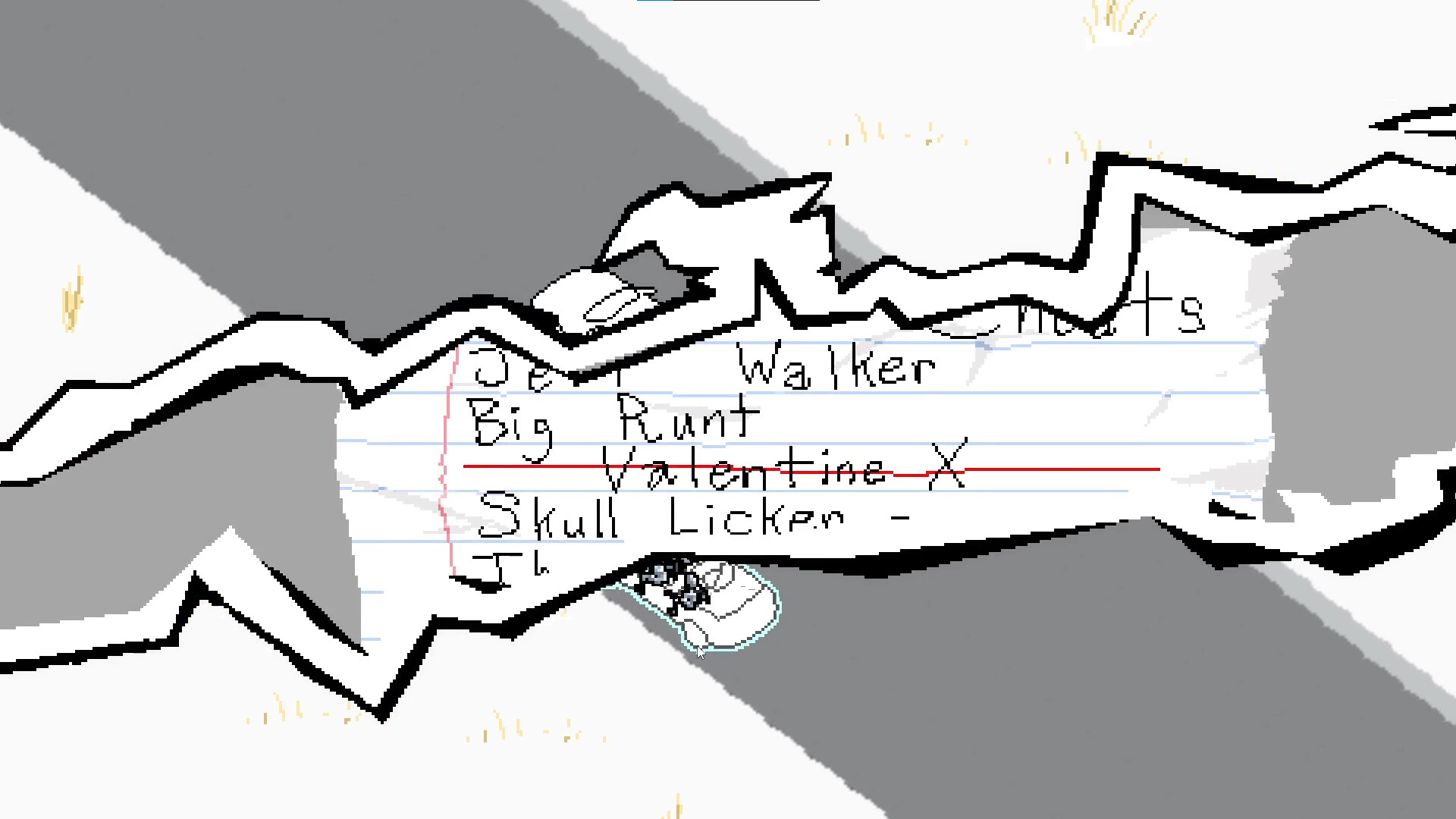 畫面中混戰與不同載具