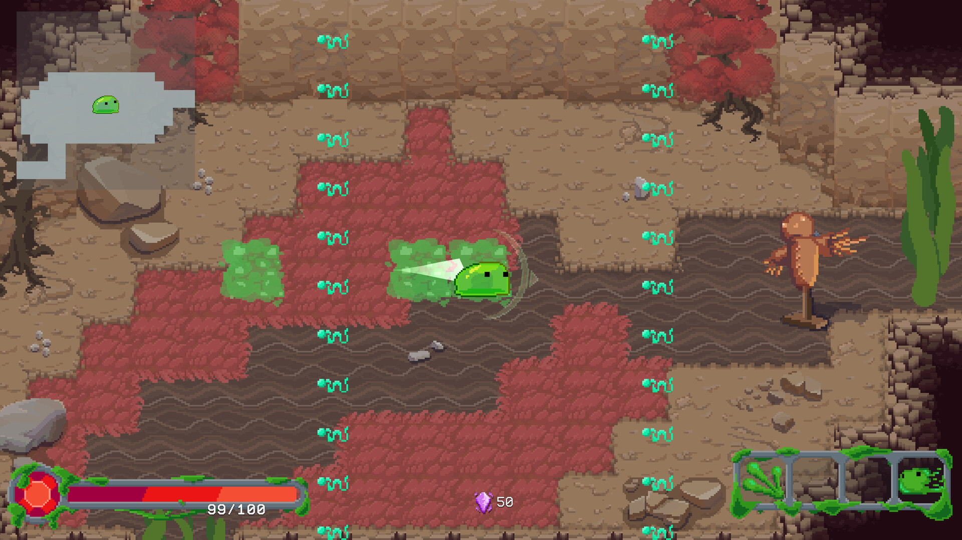 史萊姆少年 遊戲場景地城截圖