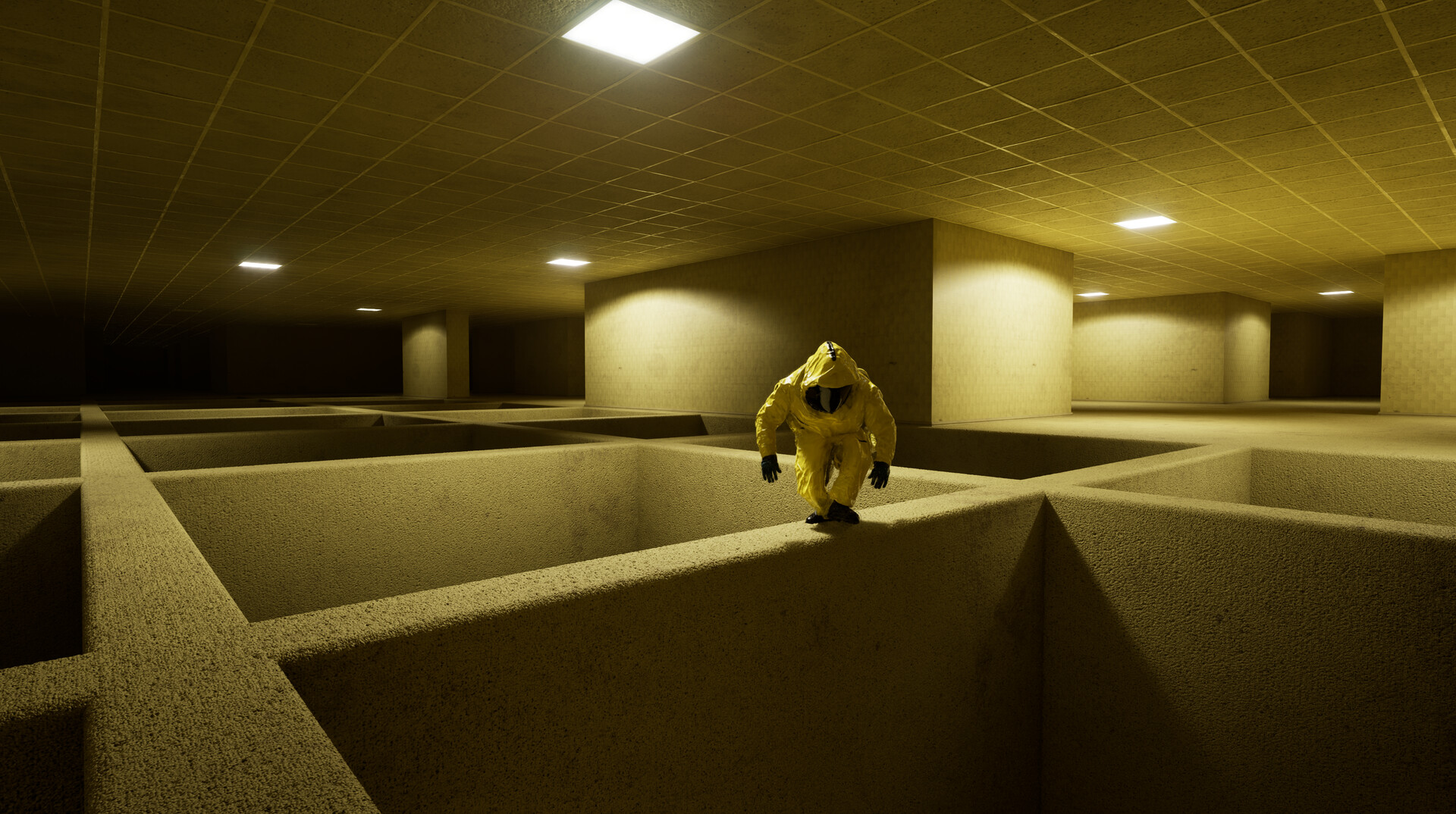 手電筒探索畫面