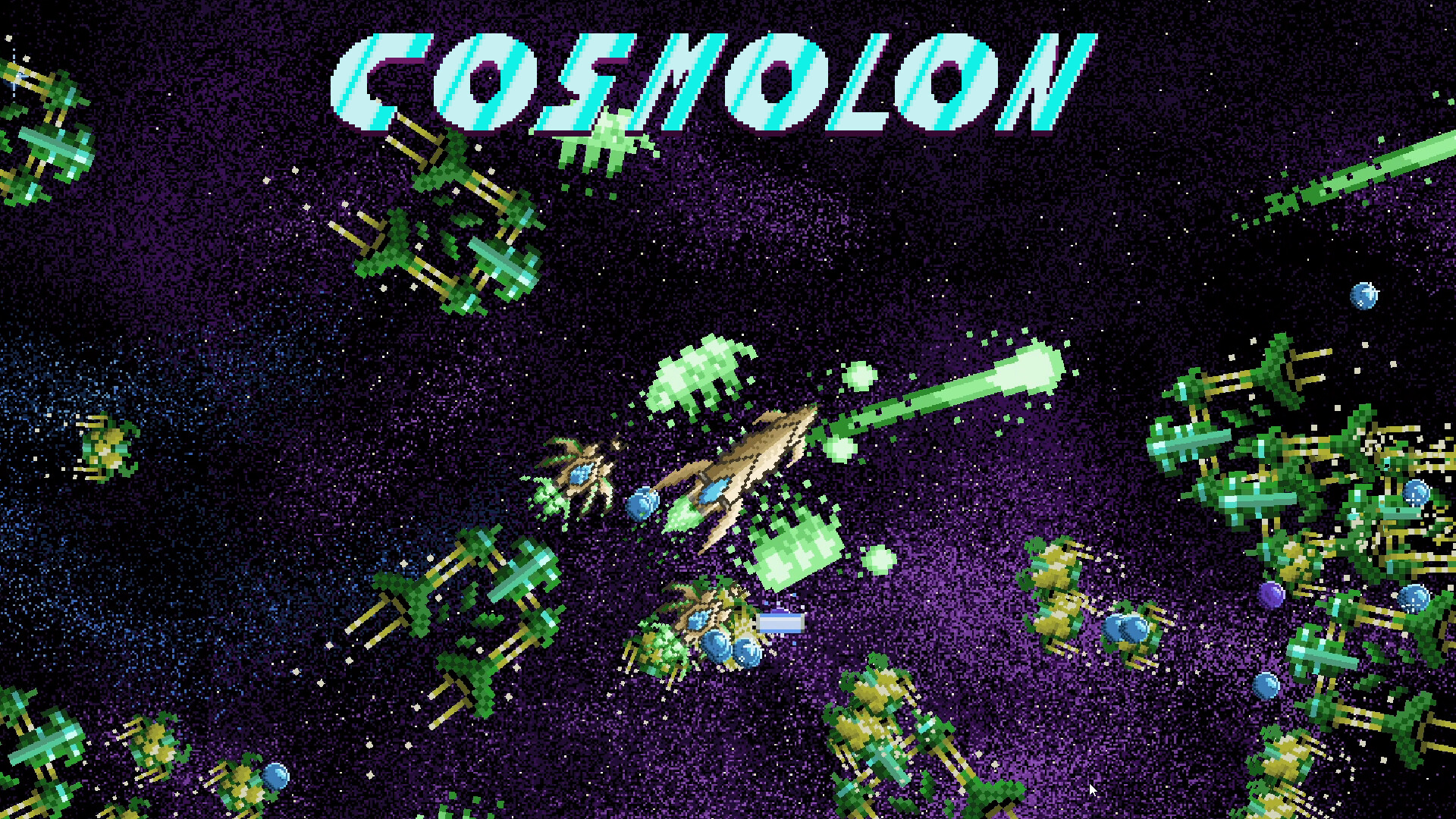 Cosmolon 遊戲戰鬥畫面