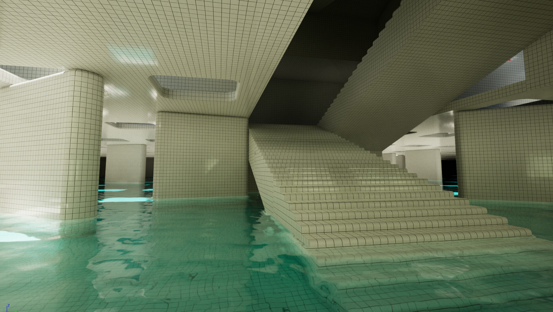 程序化地形關卡截圖