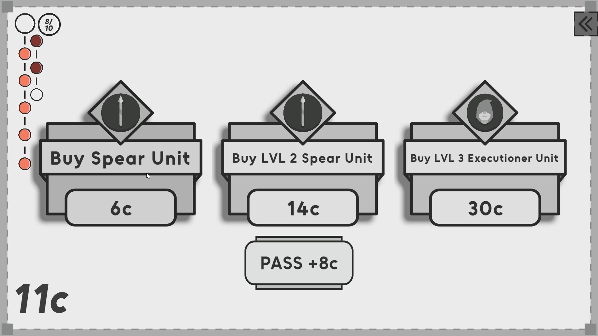 VictoriAM 測試商店畫面