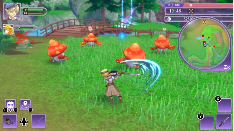 符文工廠5 遊戲畫面