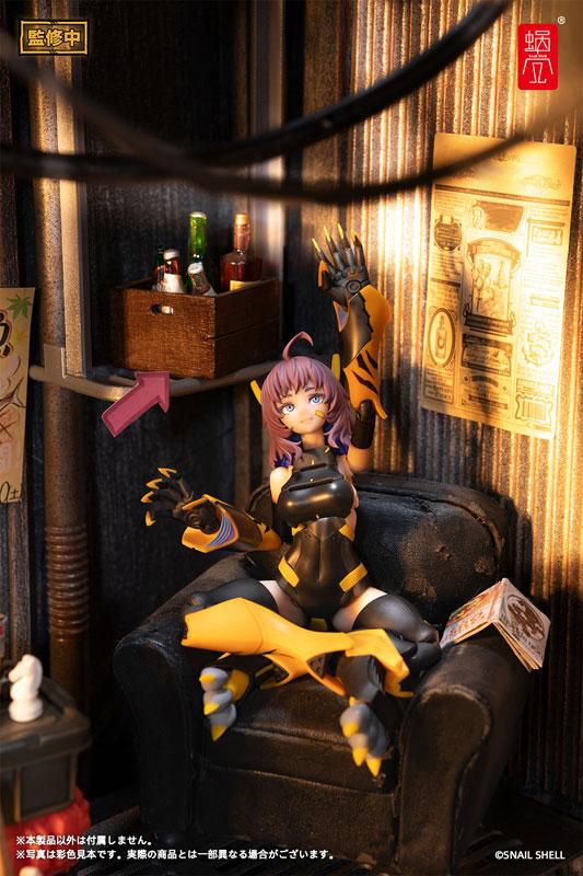 釜虎模型細節豐富，虎紋印刷精緻