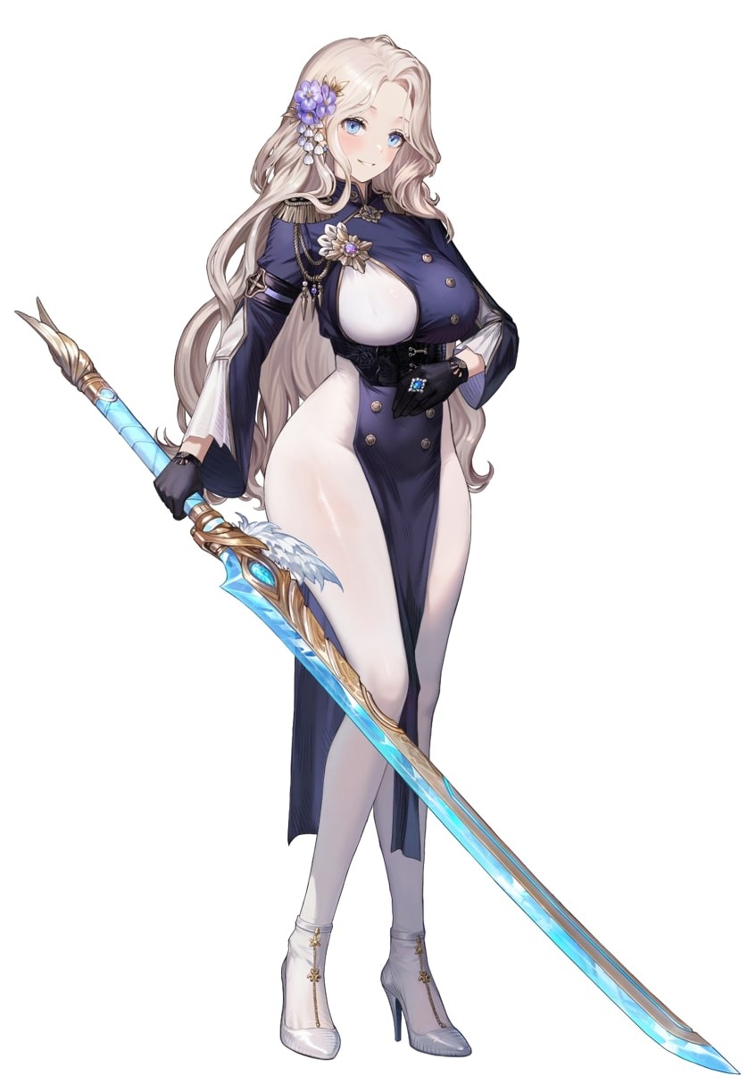 「啟示之夢達麗安」角色美術圖