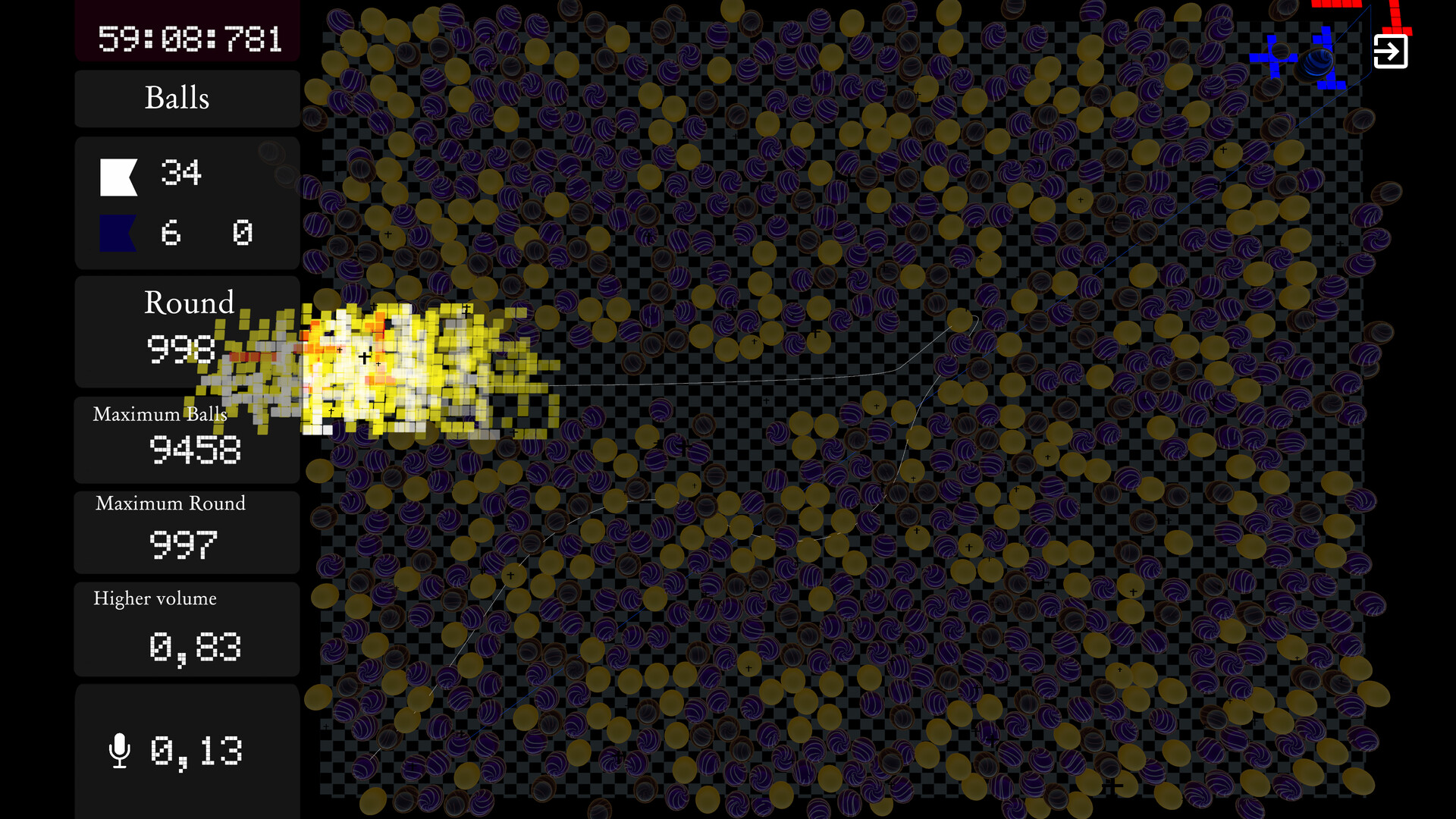 遊戲競技場畫面