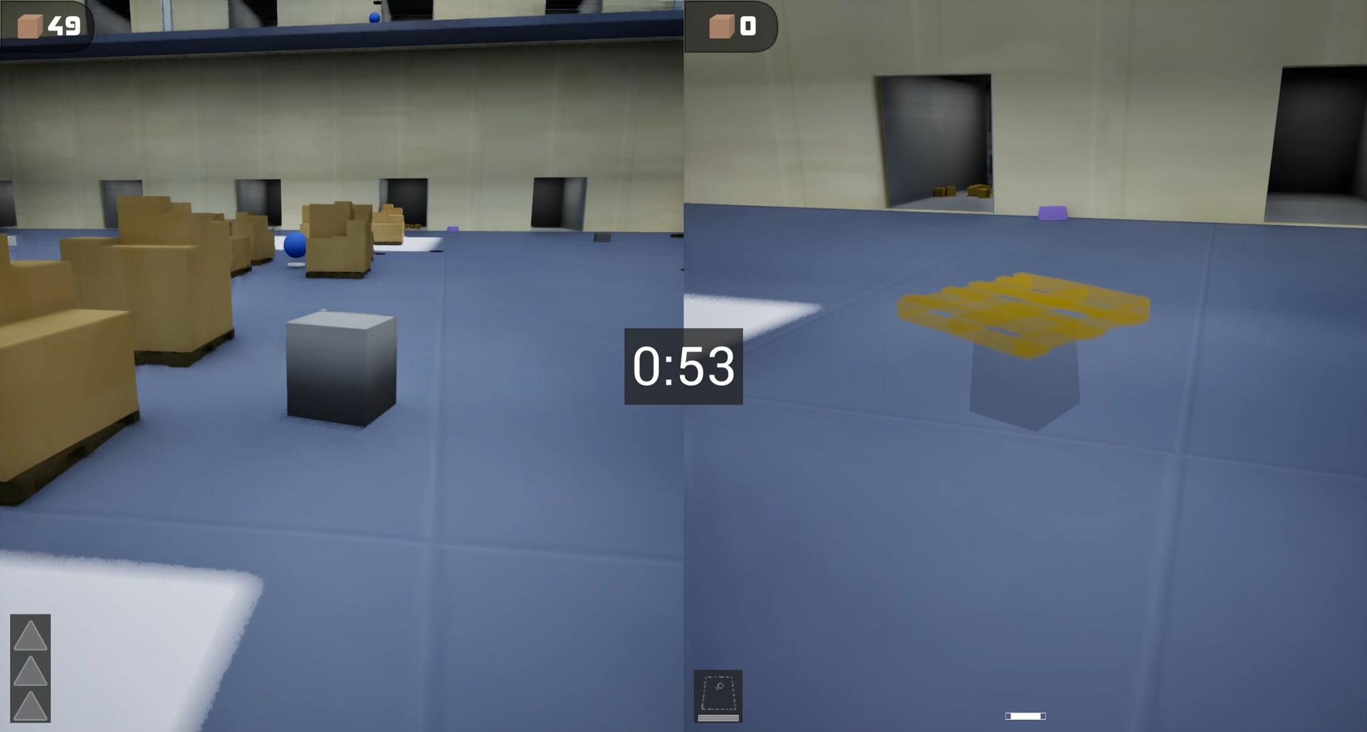 遊戲中充滿各種可供投擲的物理道具。