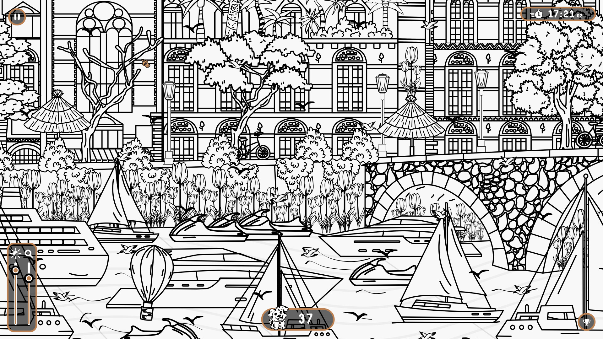 有些狗狗隱藏在非常巧妙的位置,需要玩家發揮觀察力。