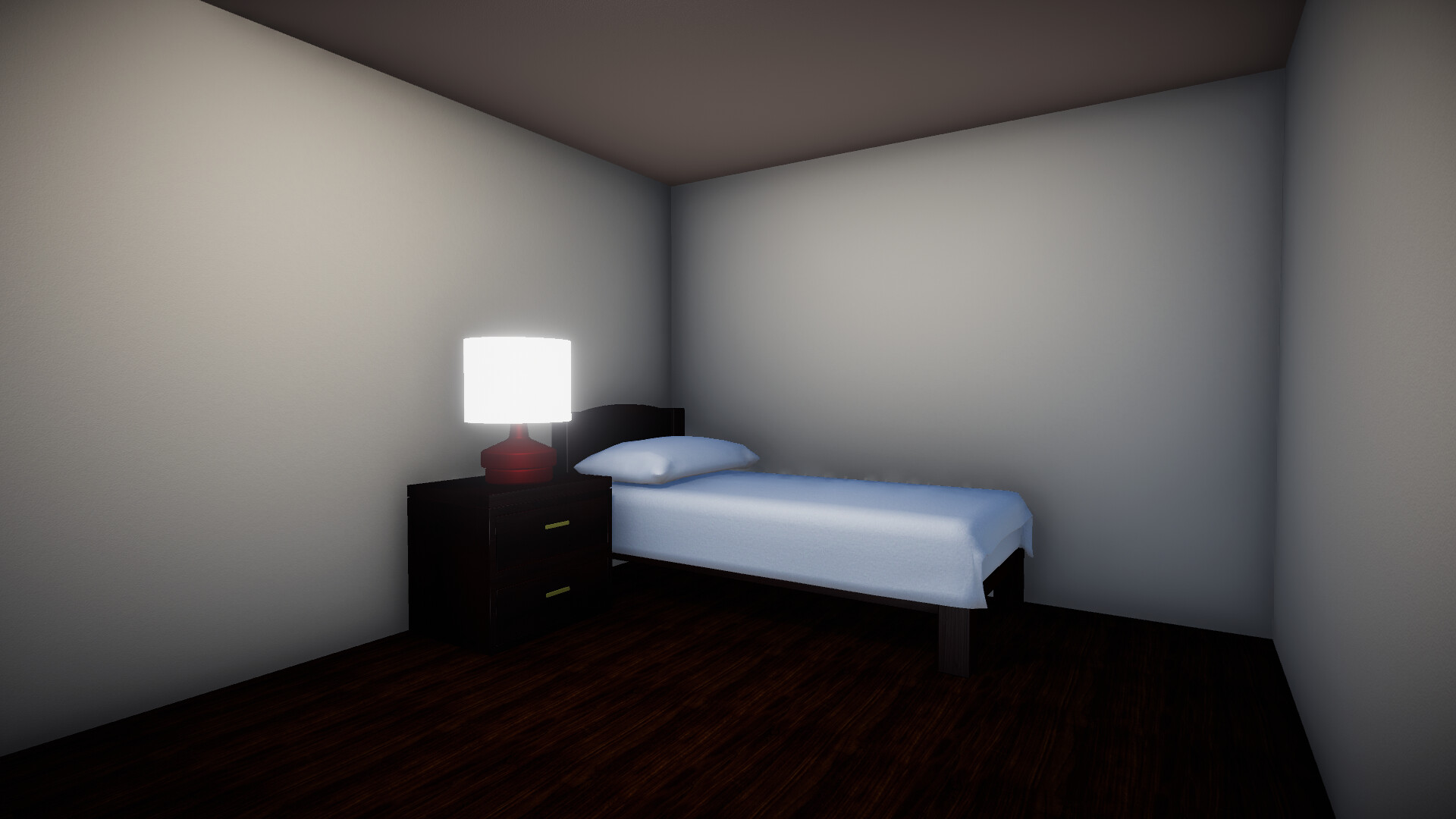 詭異的光影變化是遊戲中常見的異常現象之一。