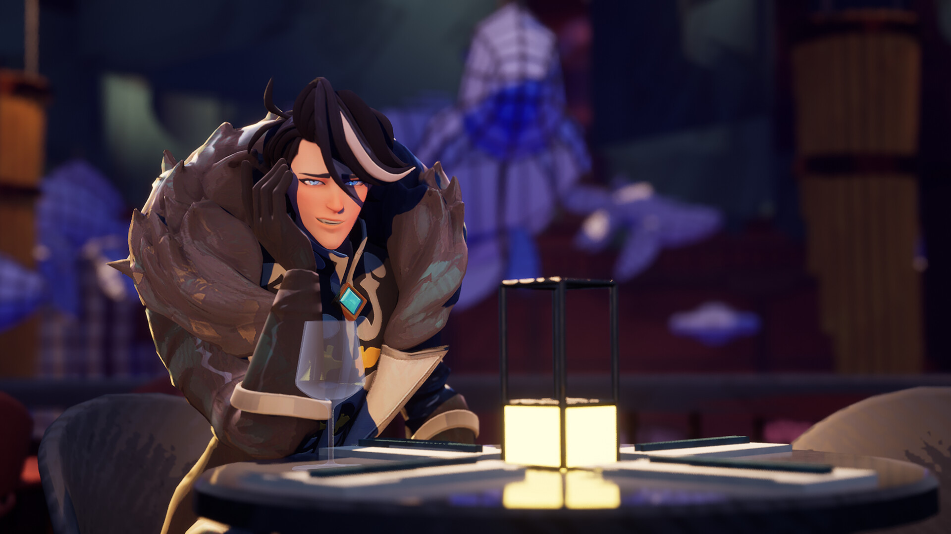 玩家在樂土之人的世界中進行探索