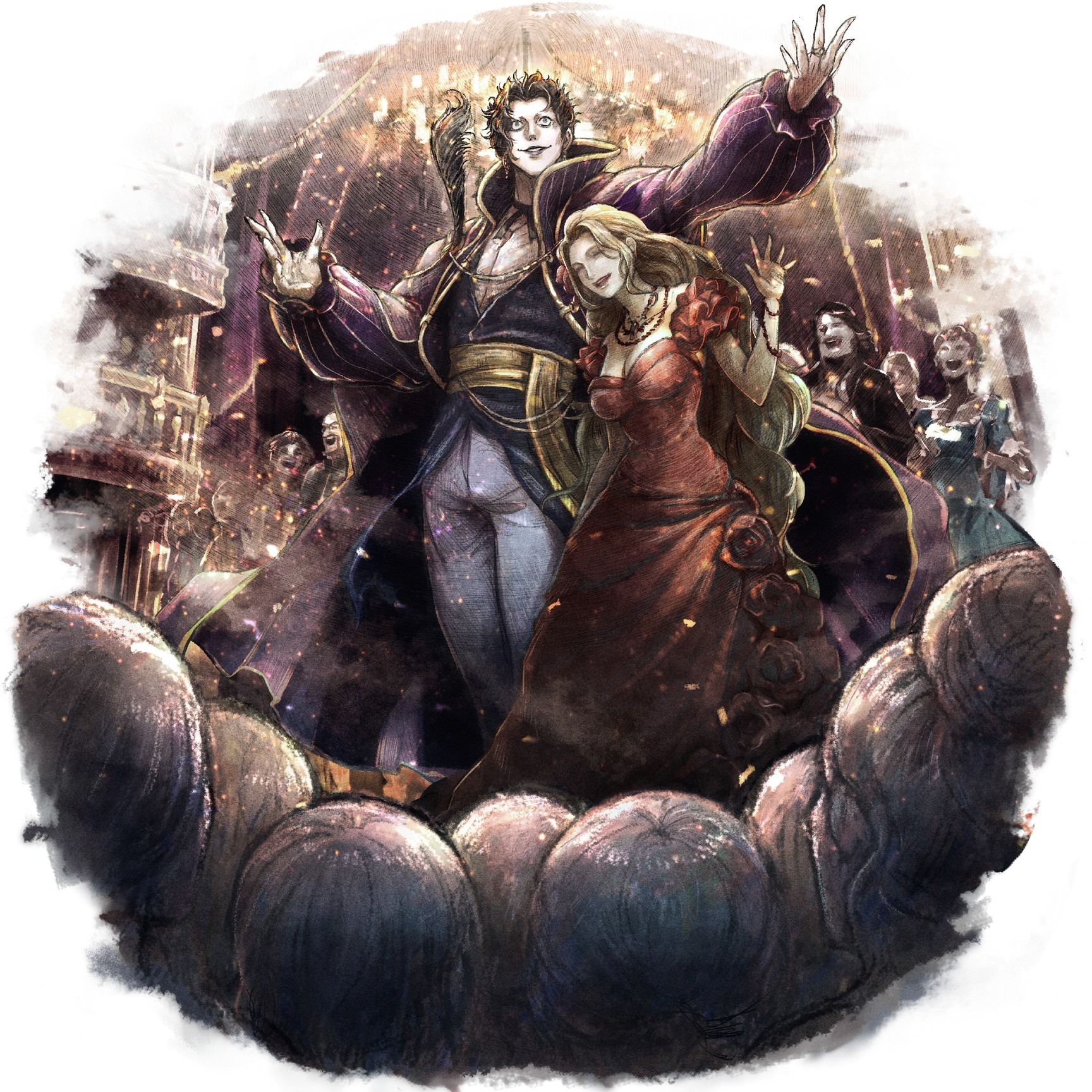 亞久斯特角色美術圖