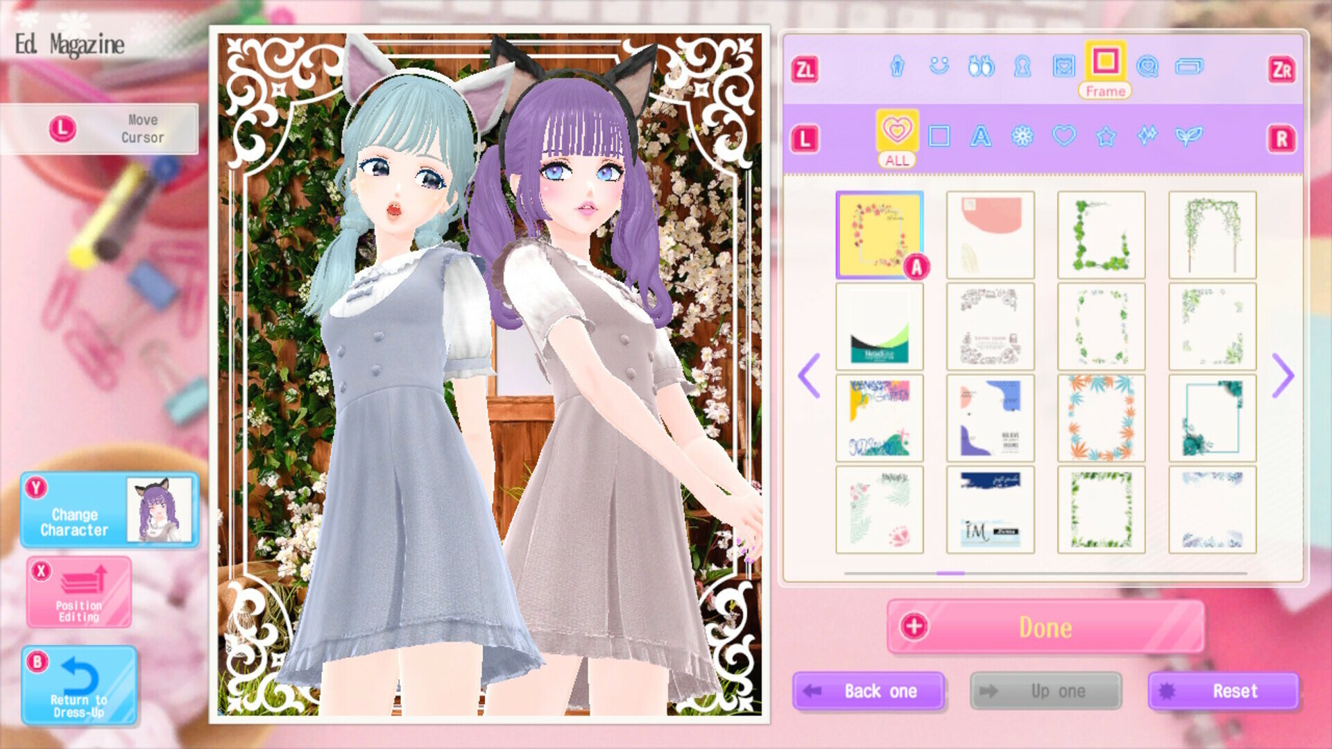 玩家將親身體驗雜誌拍攝的完整流程。