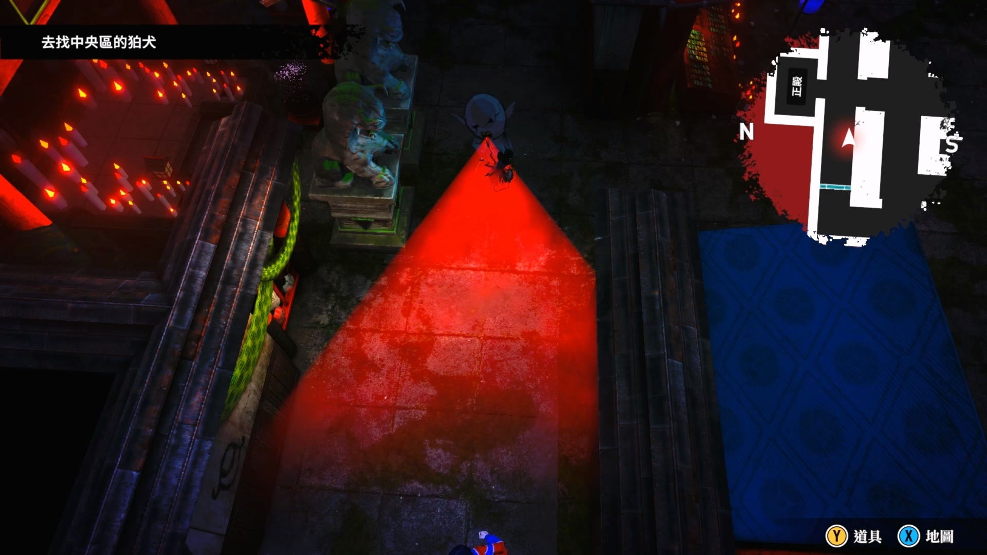 在迷宮中躲避殺手的視線，完成逃脫任務