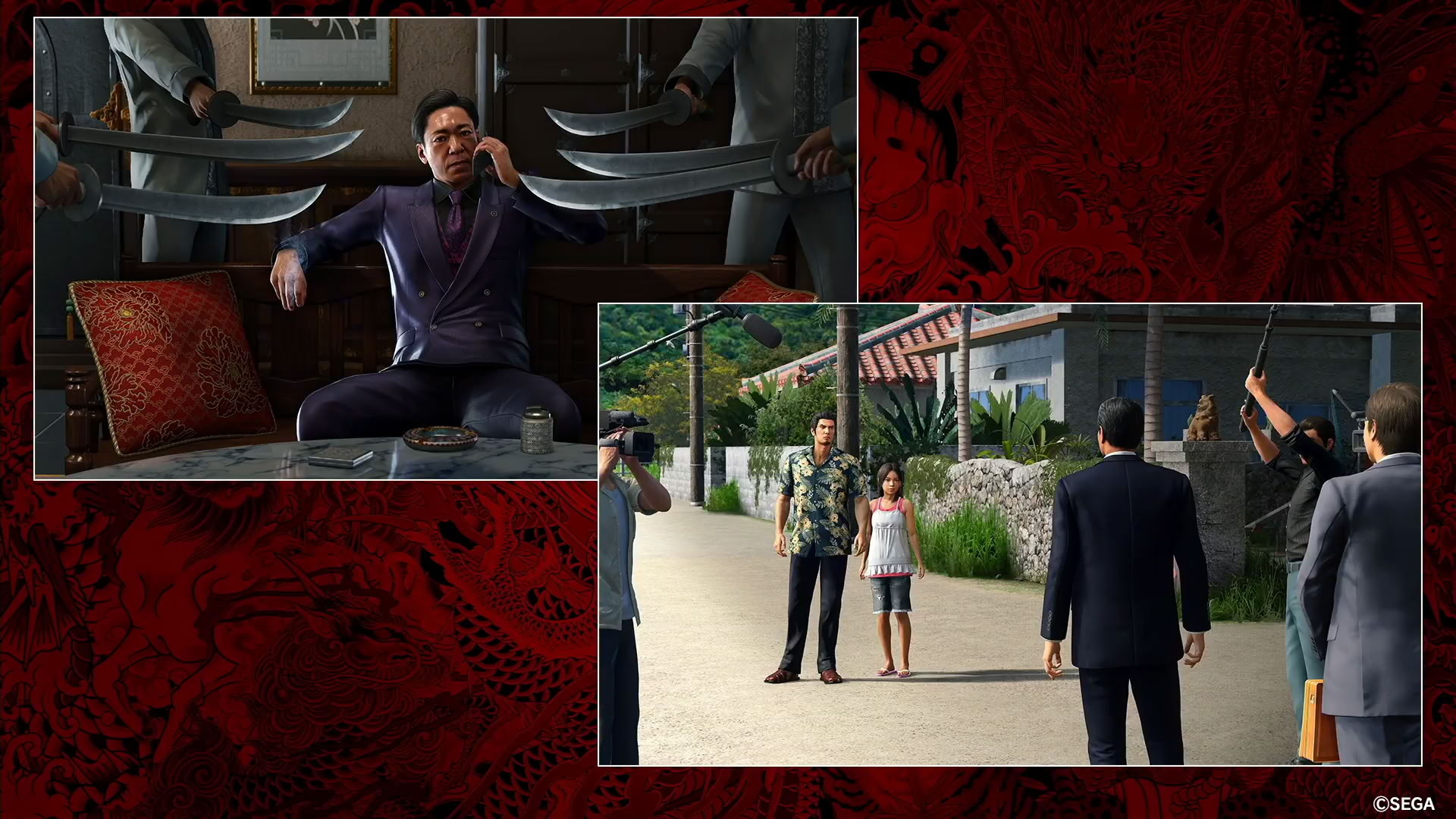 以 Dragon Engine 重新打造的遊戲畫面