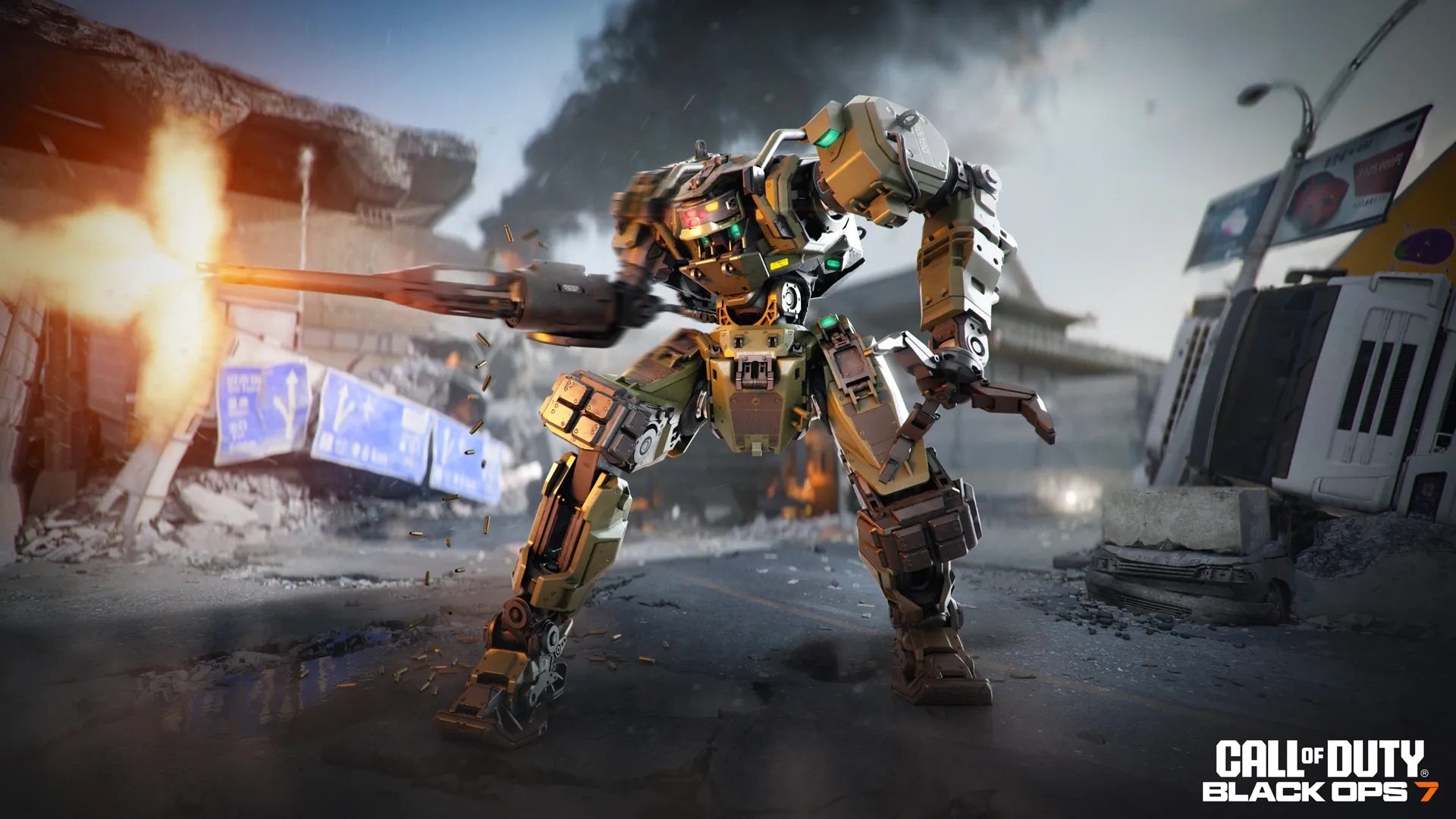 遊戲中的激烈槍戰