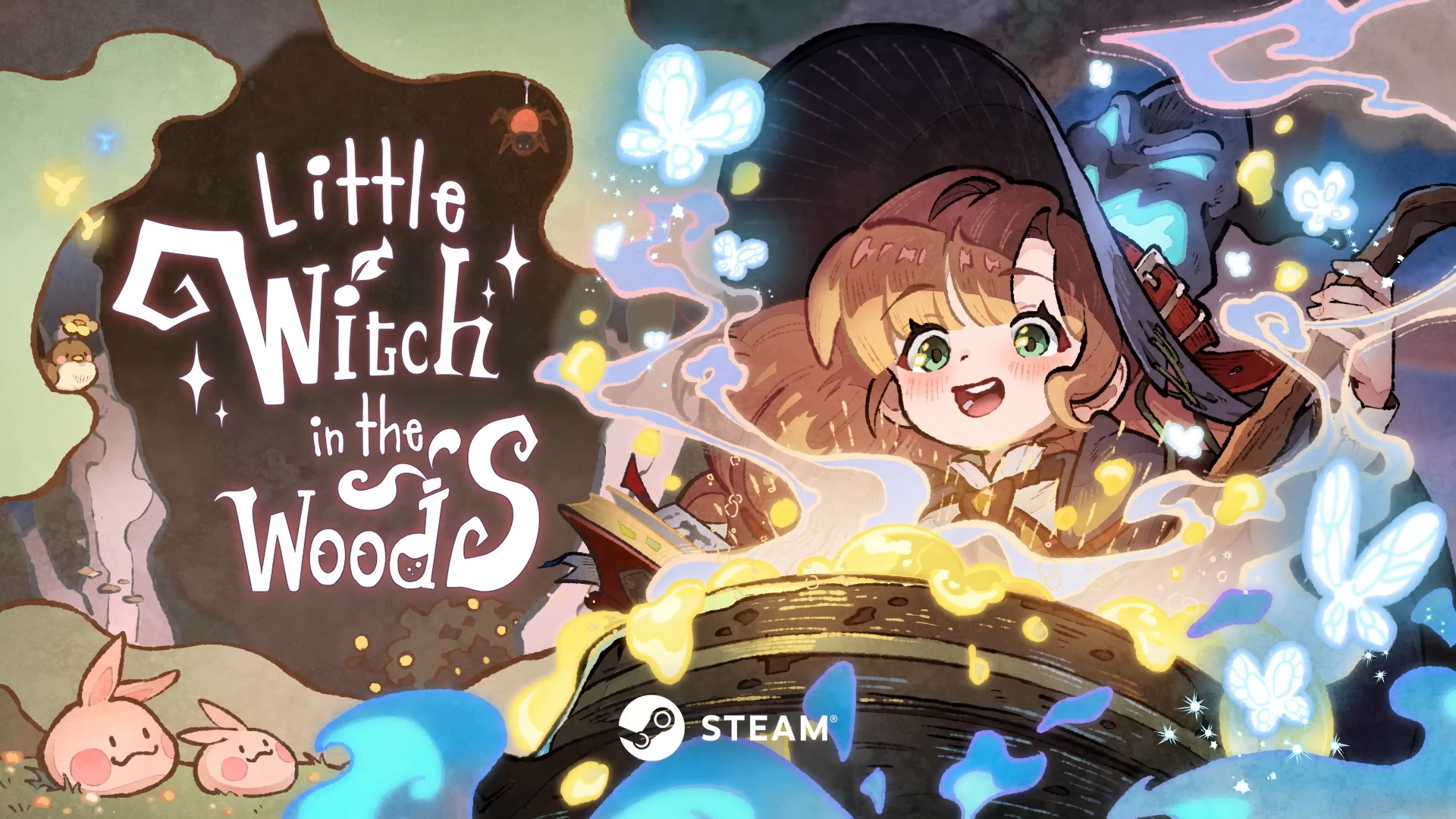 在森林中探索與採集是遊戲的核心