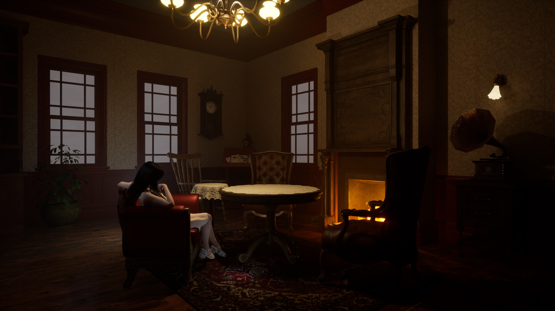 第一人稱視角下的詭異空間