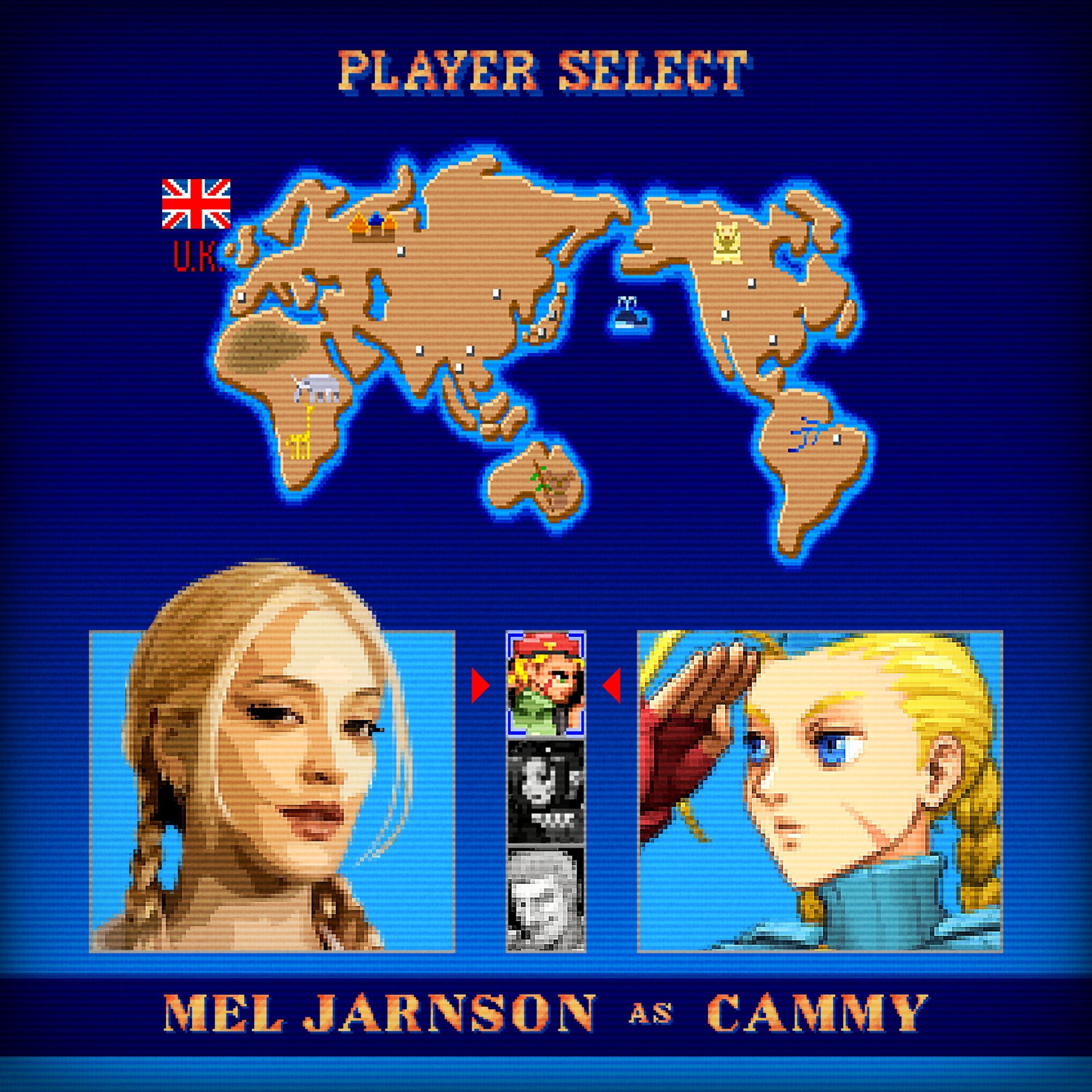 Mel Jarnson 飾演 嘉米(Cammy)