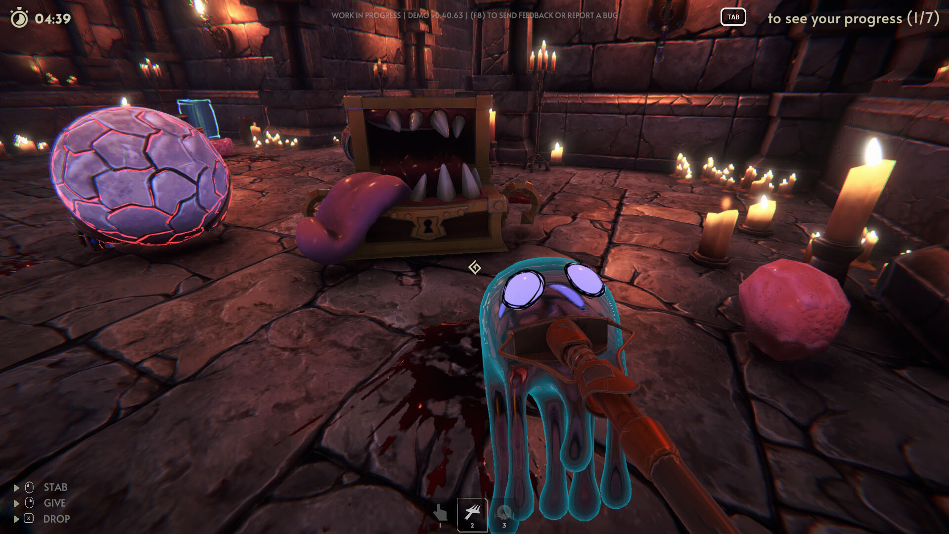 玩家們需要合力清理血跡、重設陷阱