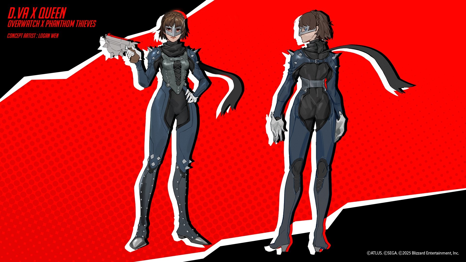 《鬥陣特攻 2》x《女神異聞錄 5》合作造型 - Fox 織命