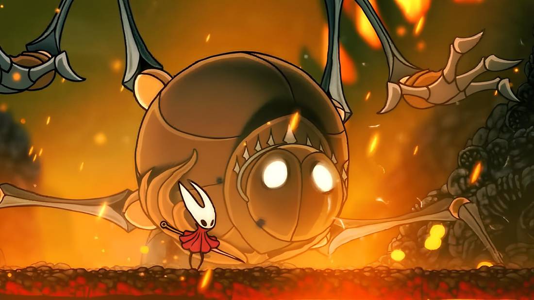 空洞騎士絲綢之歌 遊戲畫面