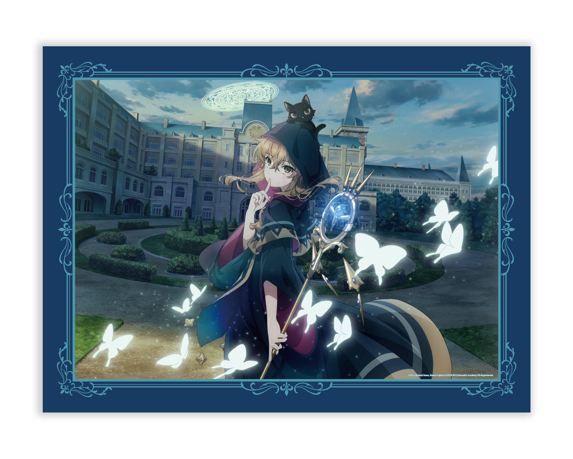 《紫羅蘭永恆花園》流沙壓克力磚