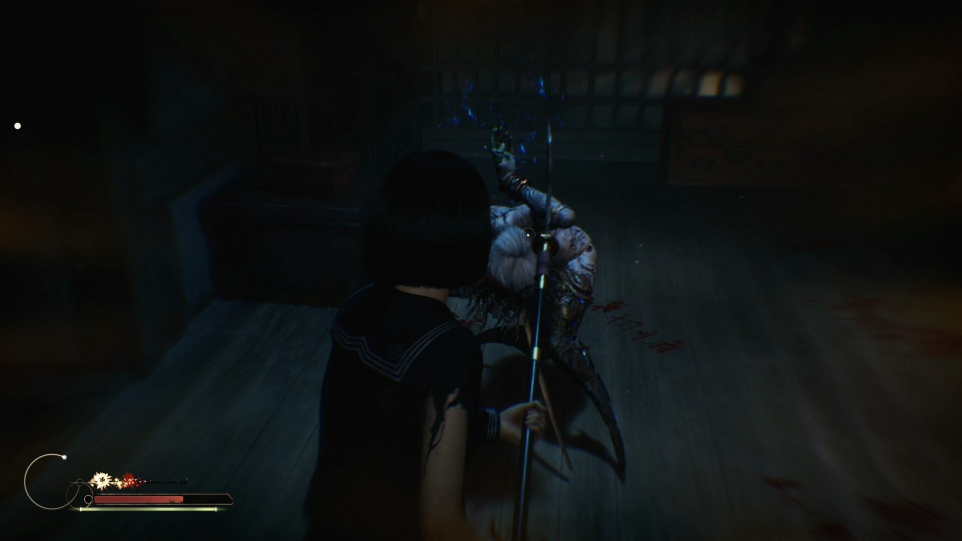 遊戲中的戰鬥畫面