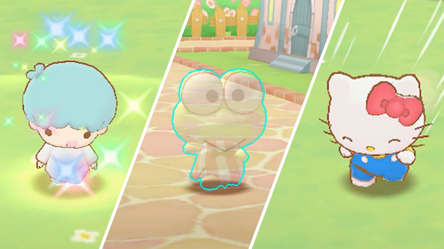 眾多三麗鷗明星角色齊聚一堂