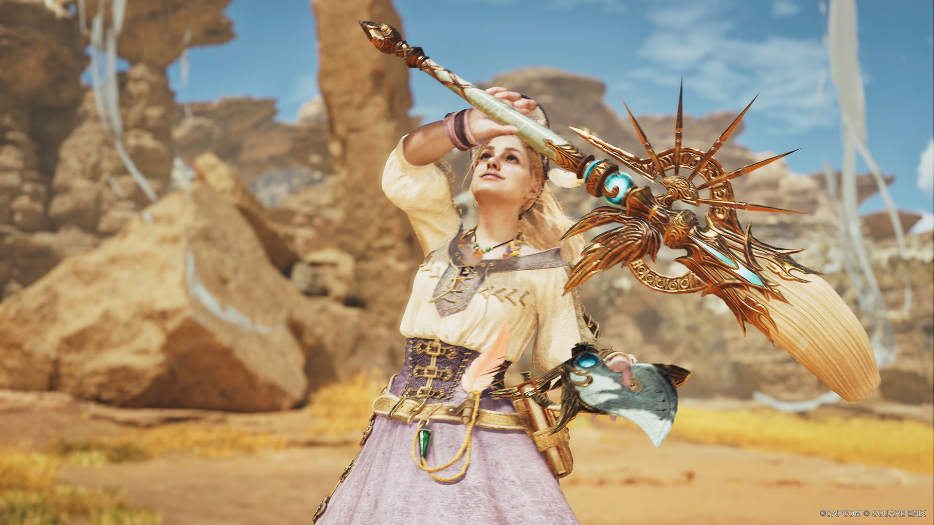 繪靈法師的特殊動作「繪靈魔法」