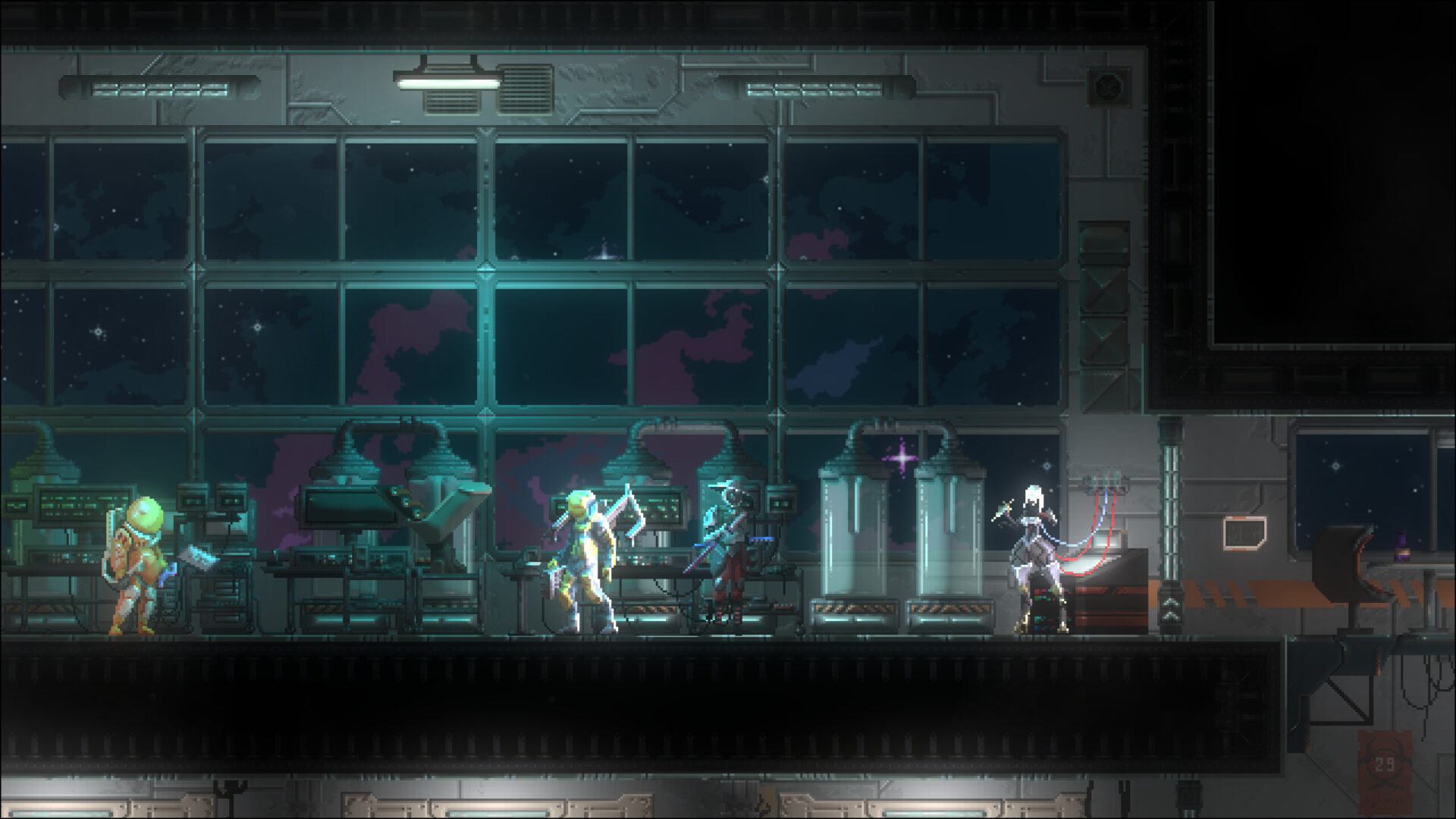 在不斷變化的太空站中殺出血路