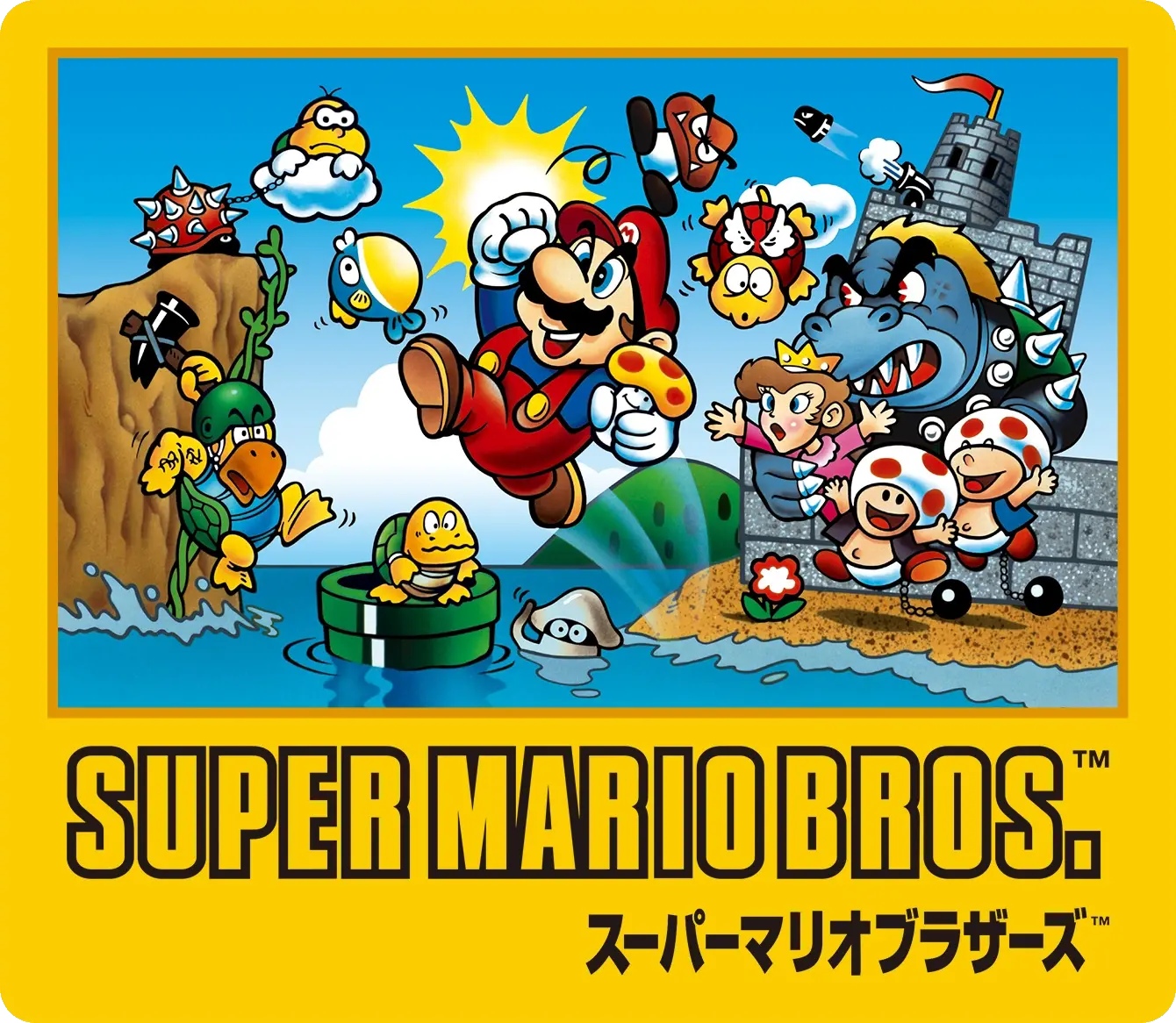 《超級瑪利歐兄弟》奠定系列世界觀