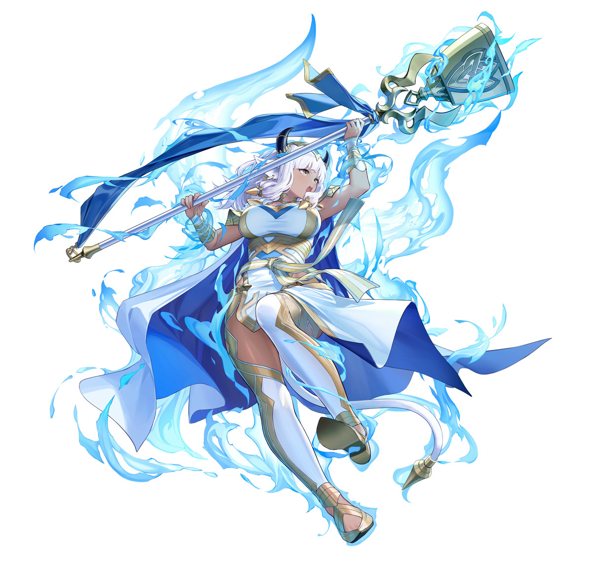 艾緒的攻擊畫面