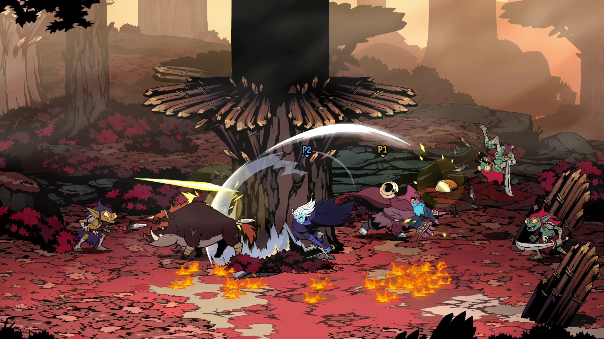 遊戲融合了快節奏的清版動作與隨機生成的 Roguelite 元素