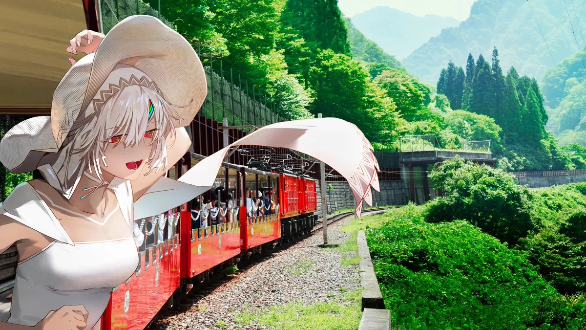 阿蒂拉搭乘黑部峽谷觀光火車