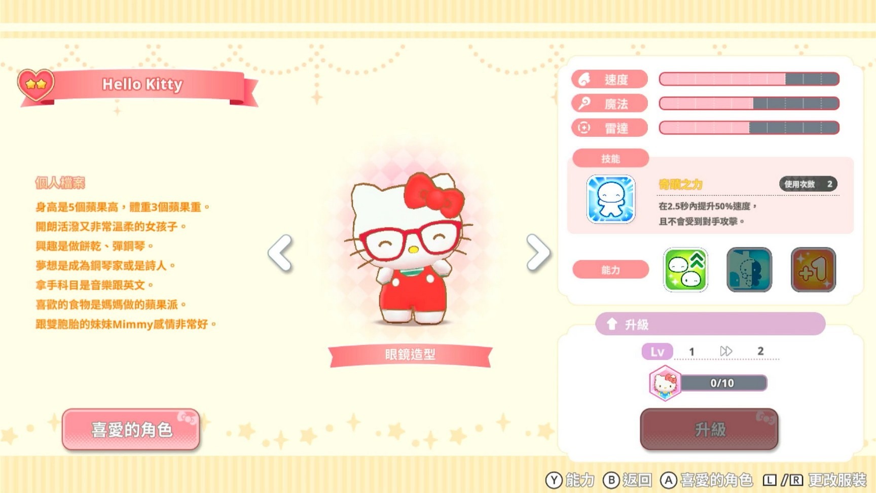 為喜愛的角色換上獨特的服裝