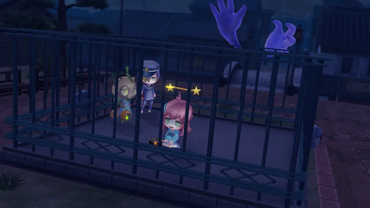 人類玩家能使用提燈攻擊來反制妖怪