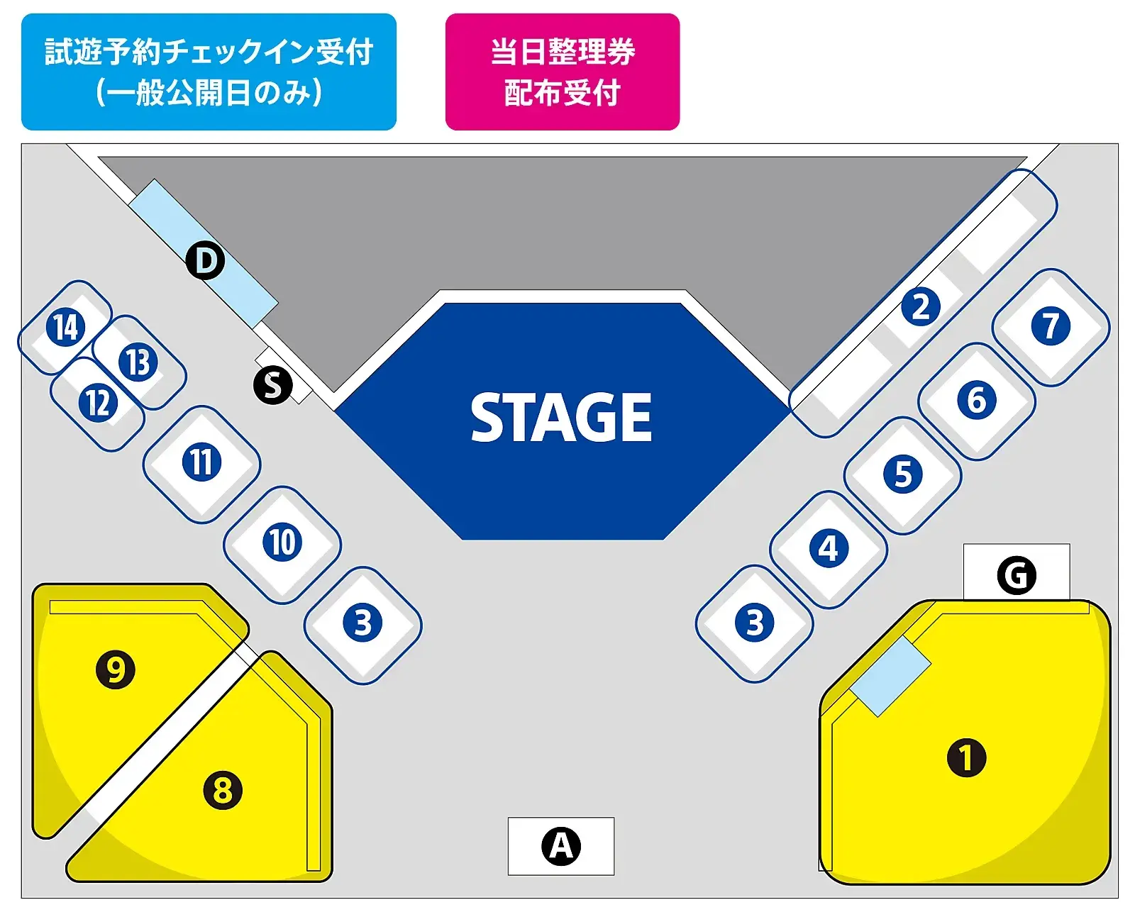 PlayStation 展區現場示意圖
