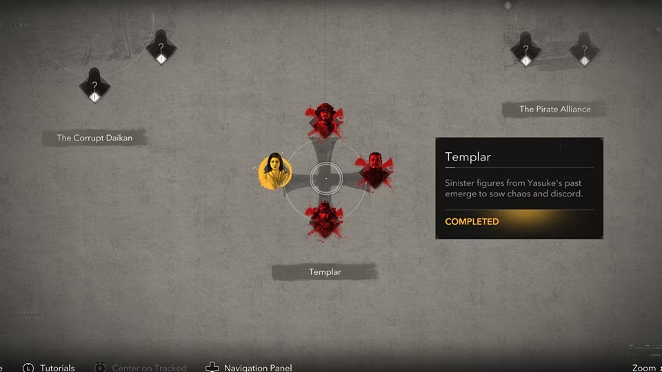 聖殿騎士目標面板