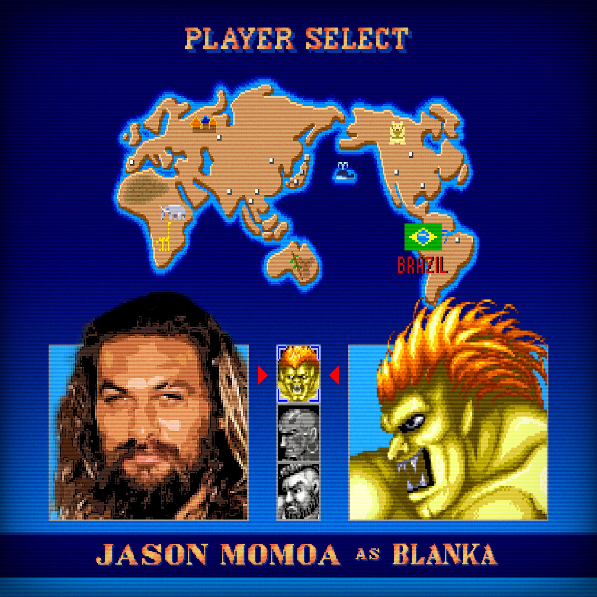Jason Momoa 飾演 布蘭卡(Blanka)
