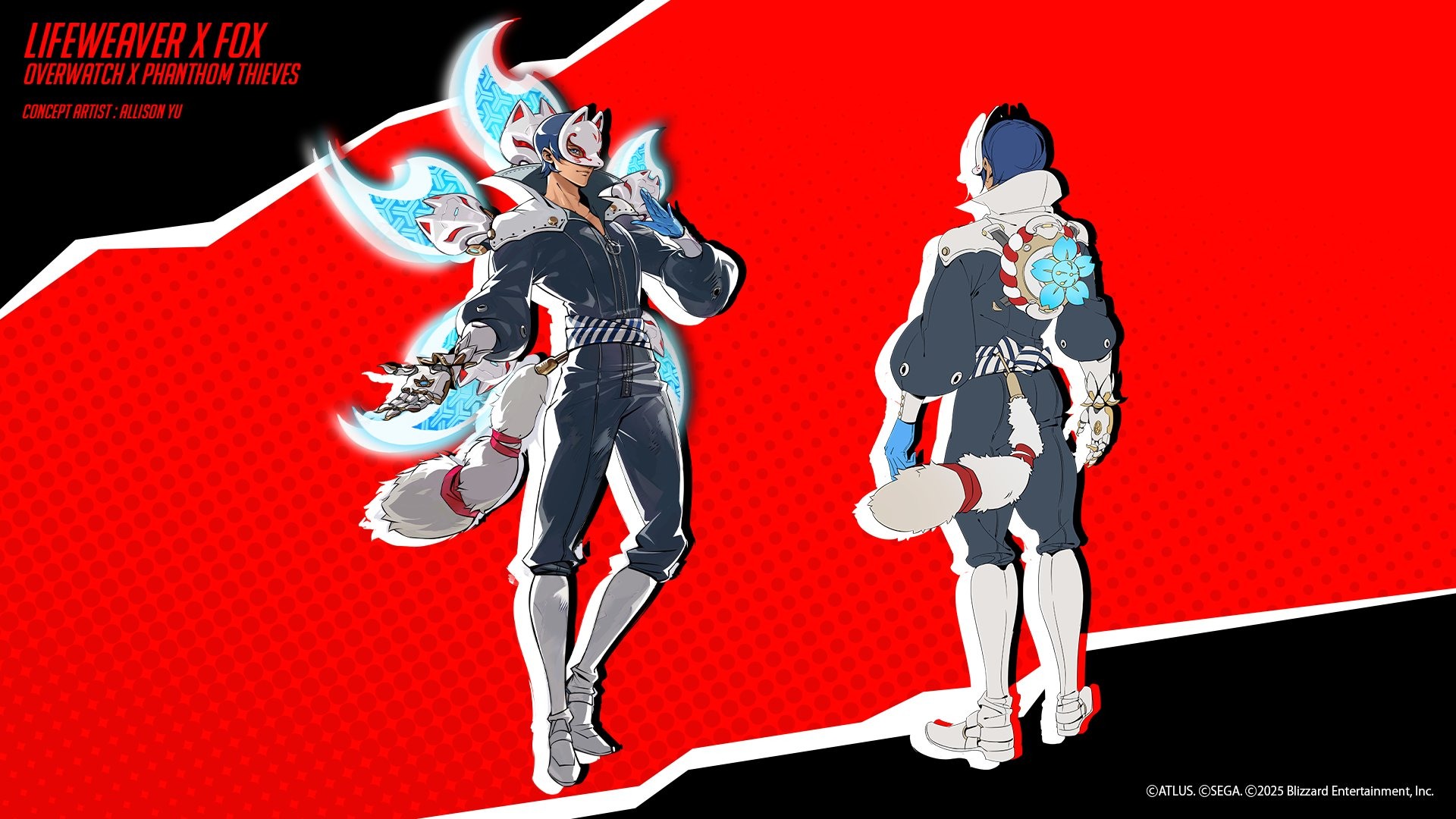 《鬥陣特攻 2》x《女神異聞錄 5》合作造型 - Joker 無漾