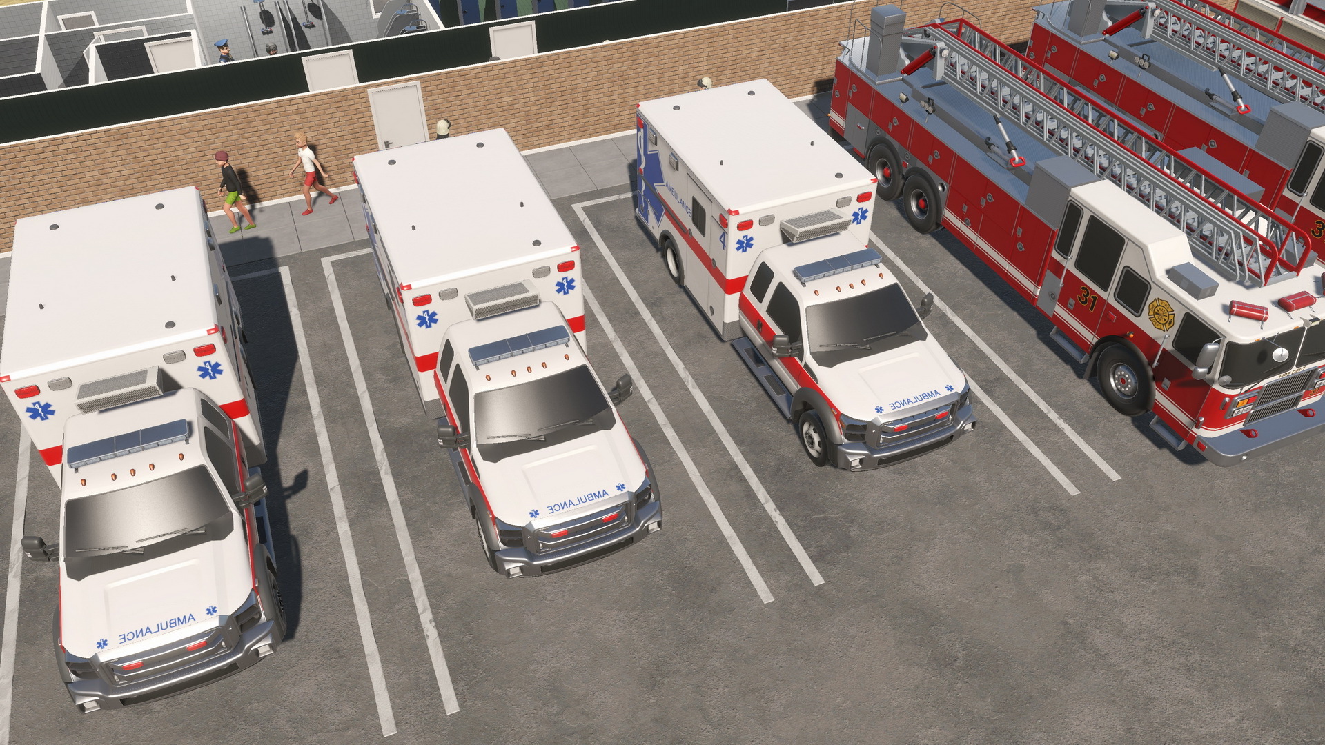 在3D俯視視角下指揮單位