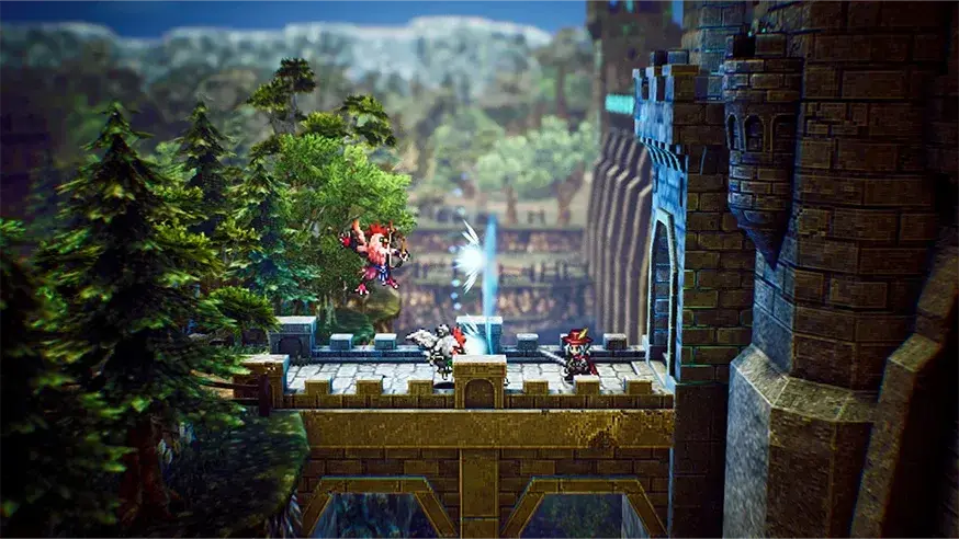 玩家將扮演冒險家艾略特，在壯麗的 HD-2D 世界中展開冒險。