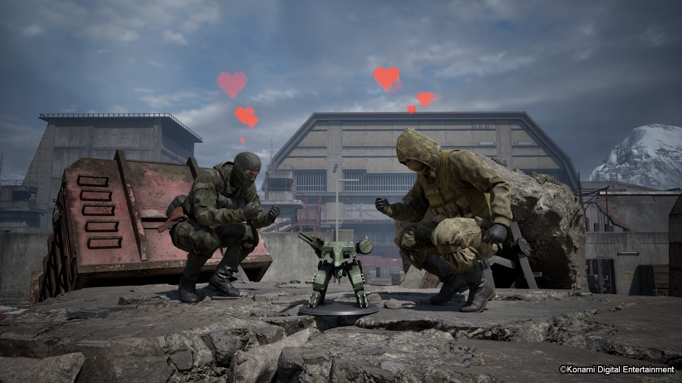 玩家利用 AT-CAMO 與環境融為一體