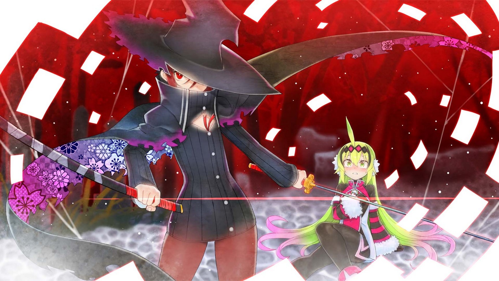 運用高速斬擊「剎那」進行戰鬥